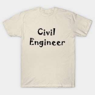 Best Civil Engineer T-shirts T-Shirt